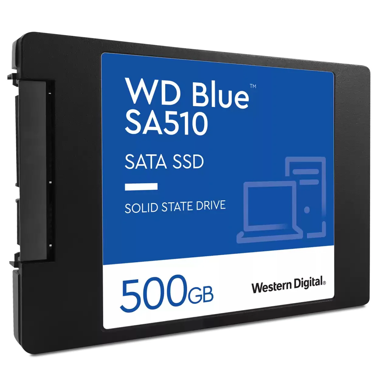 Western Digital WD Blue SA510 - Serial ATA III 2.5" SSD - 500 GB - Image 3