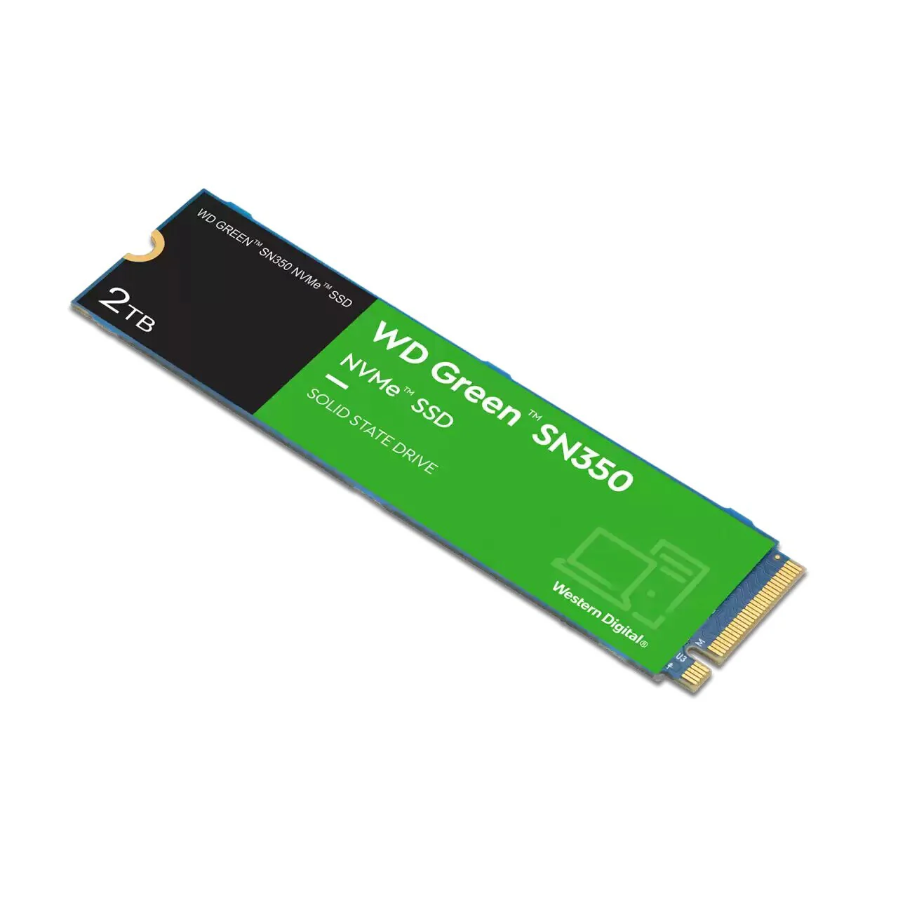 Western Digital WD Green - PCI Express QLC NVMe M.2 SSD - 2 TB - Image 3