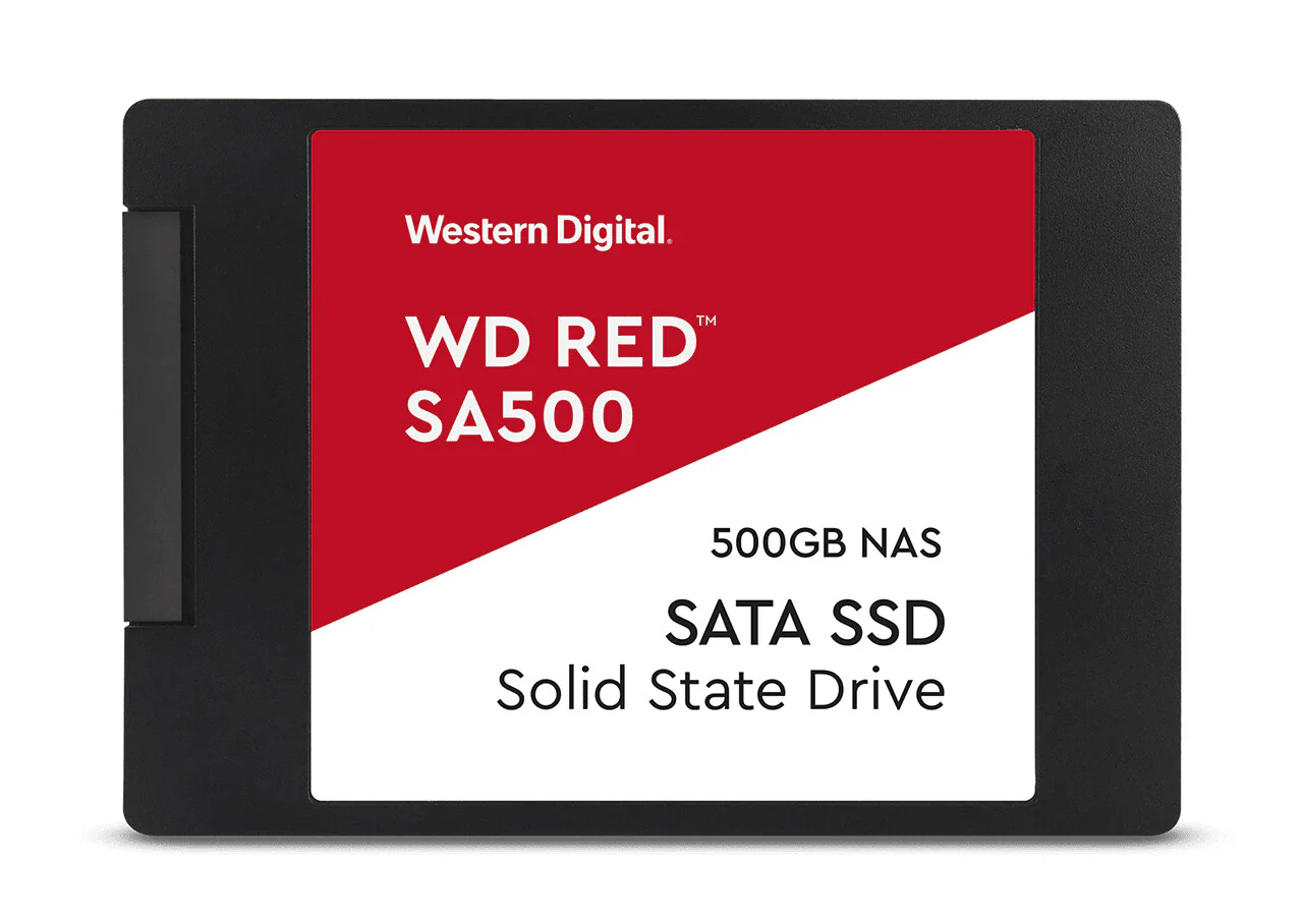 Western Digital WD Red SA500 - Serial ATA III 3D NAND 2.5" SSD - 500 GB - Image 2