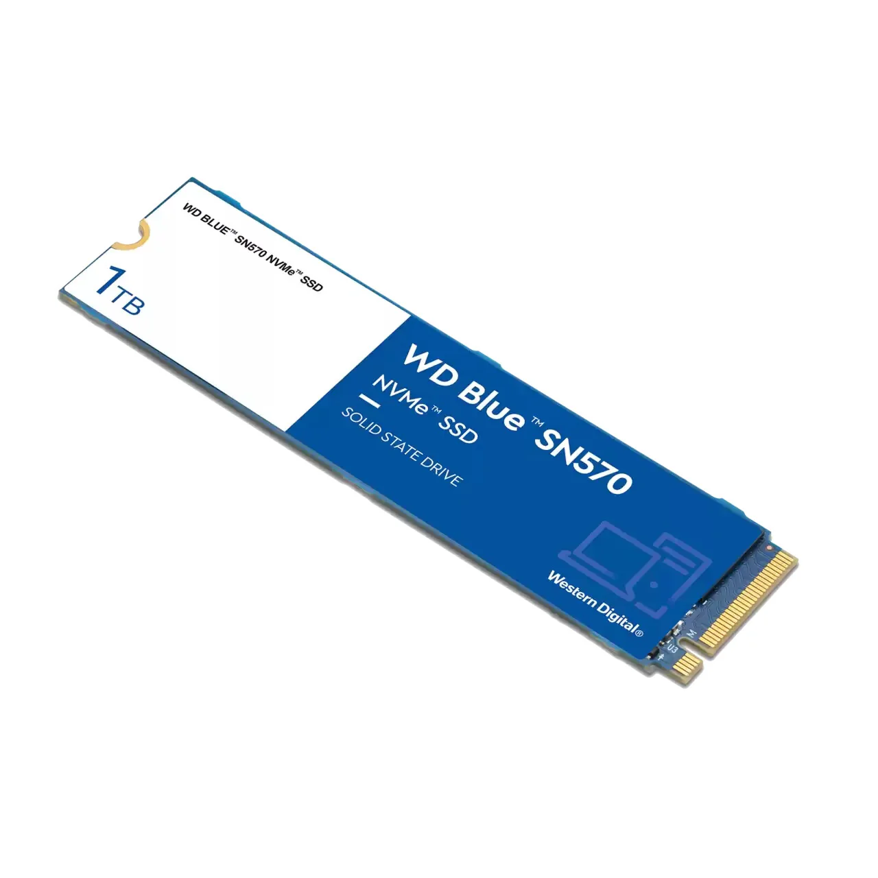 Western Digital WD Blue SN570 - PCI Express 3.0 NVMe M.2 SSD - 1 TB - Image 2