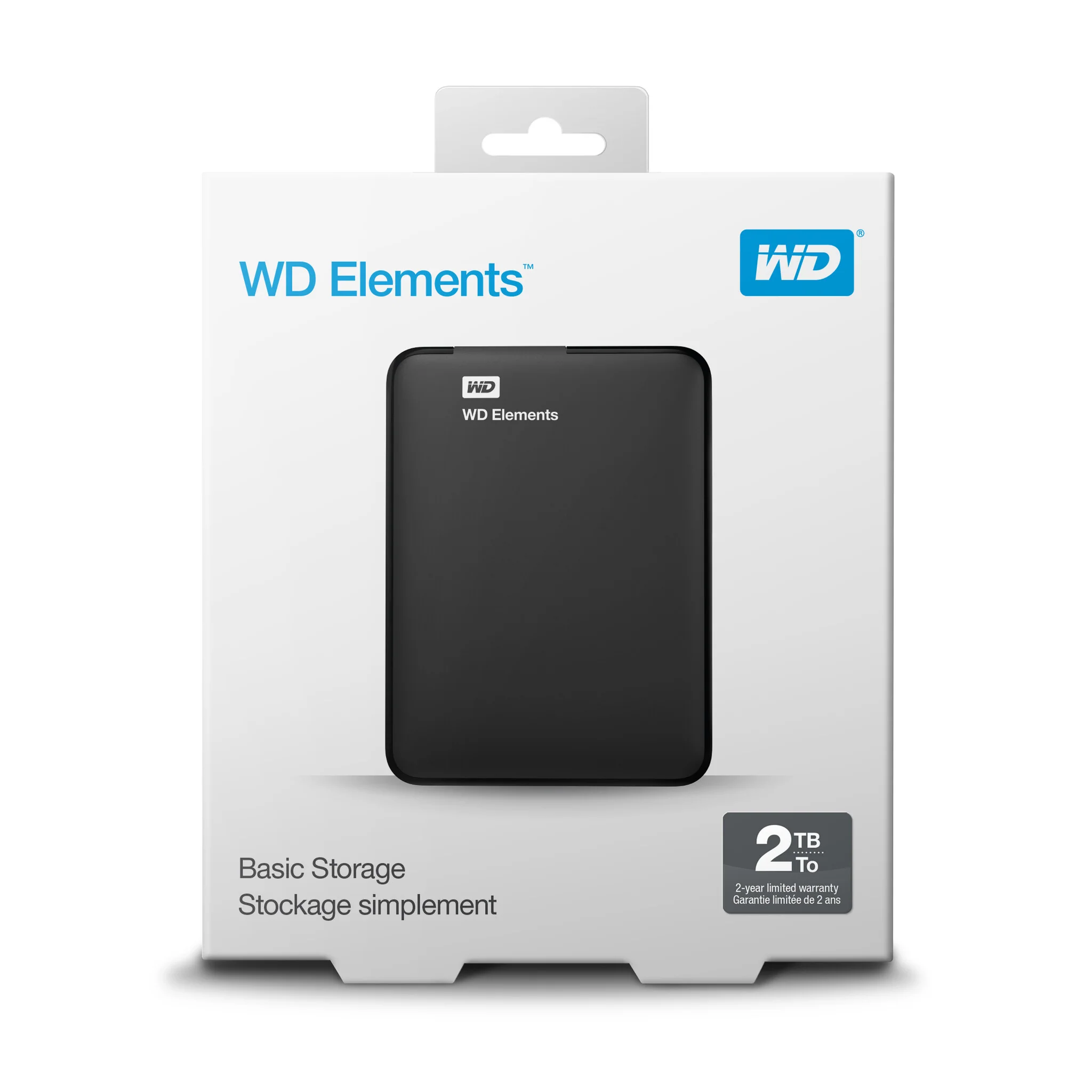 Western Digital WD Elements Portable - External hard drive in Black - 2 TB - Image 9