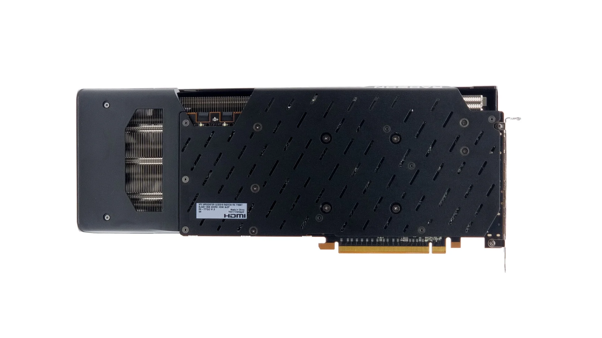 XFX Speedster QICK 319 "Black Edition" - AMD 12 GB GDDR6 Radeon RX 7700 XT graphics card - Image 9