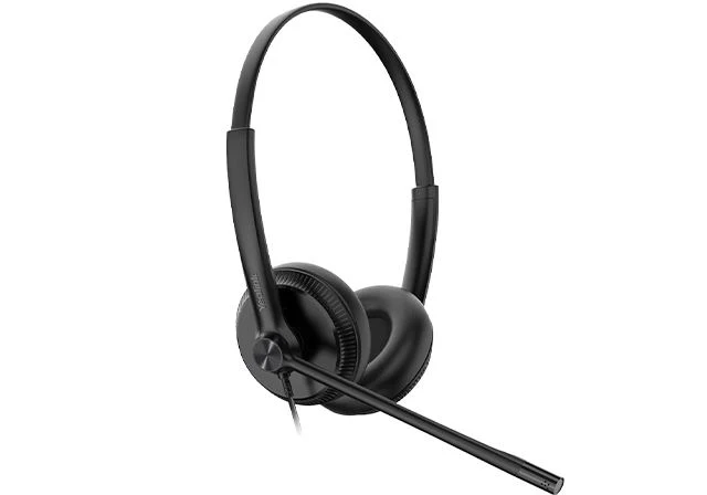 Yealink YHS34 Headset Wired Head-band Music Black