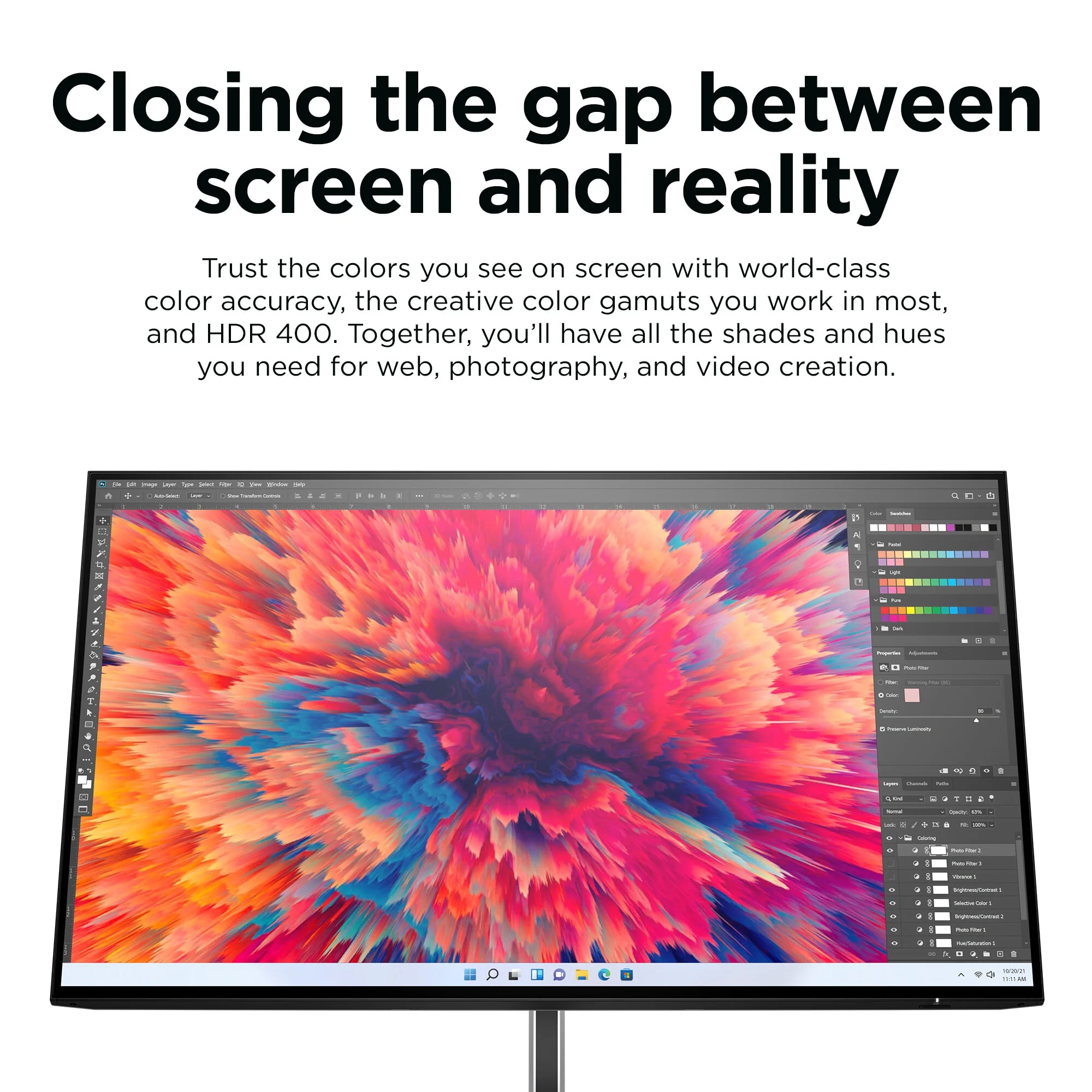 HP Z24Q G3 - 60.5 cm (23.8") - 2560 x 1440 pixels QHD Monitor - Image 14
