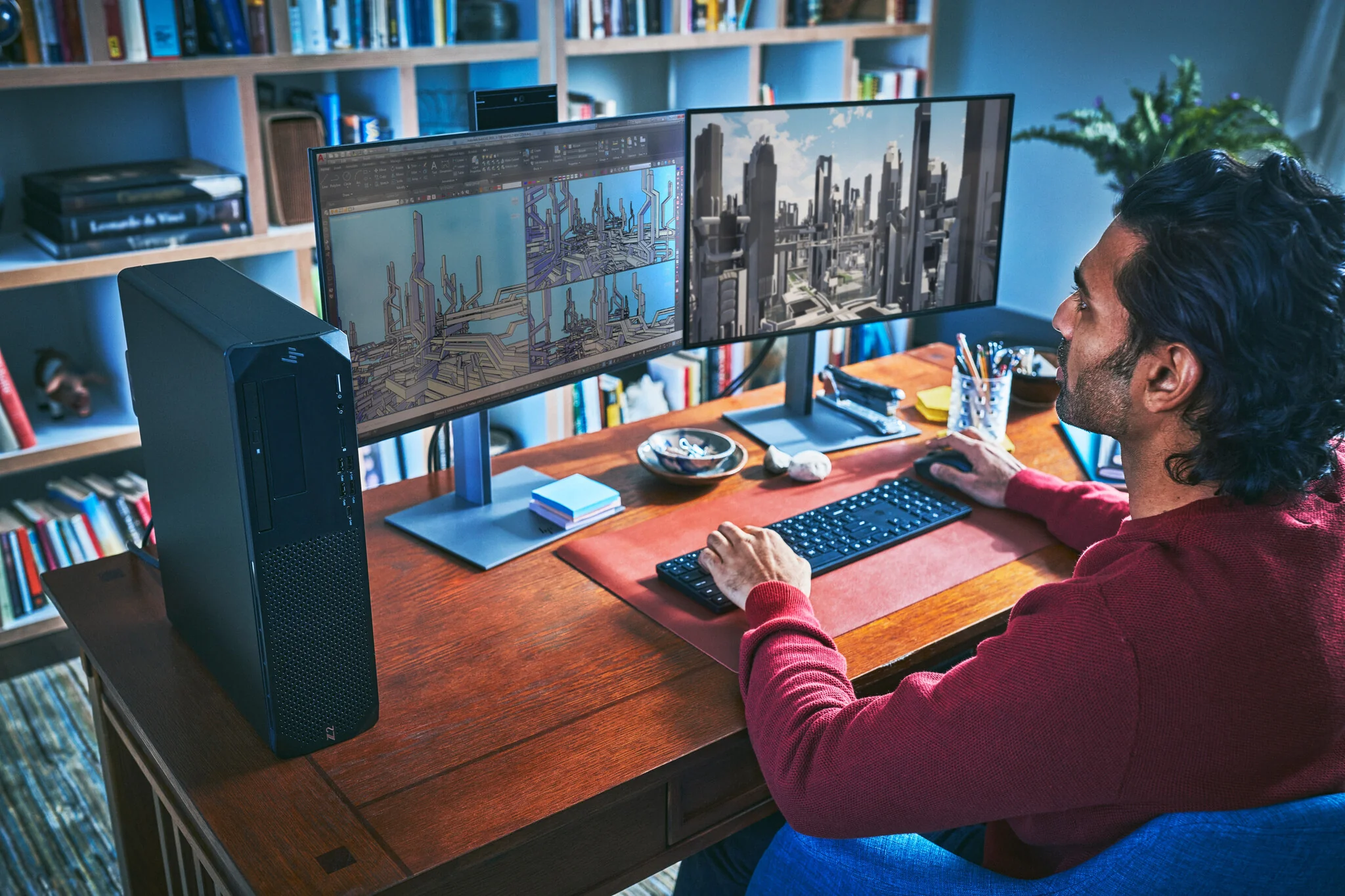 HP Z24Q G3 - 60.5 cm (23.8") - 2560 x 1440 pixels QHD Monitor - Image 18