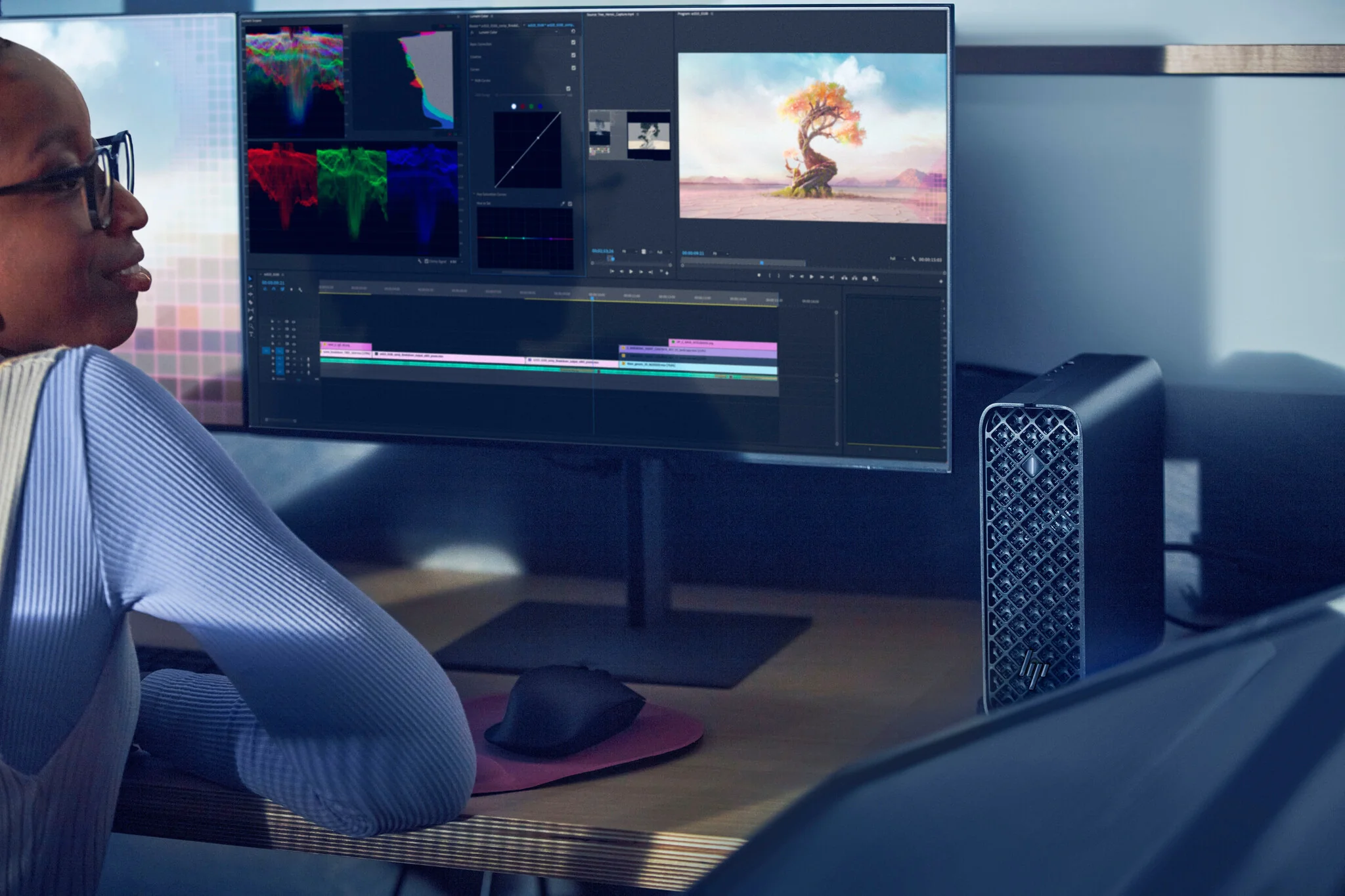 HP Z24Q G3 - 60.5 cm (23.8") - 2560 x 1440 pixels QHD Monitor - Image 20