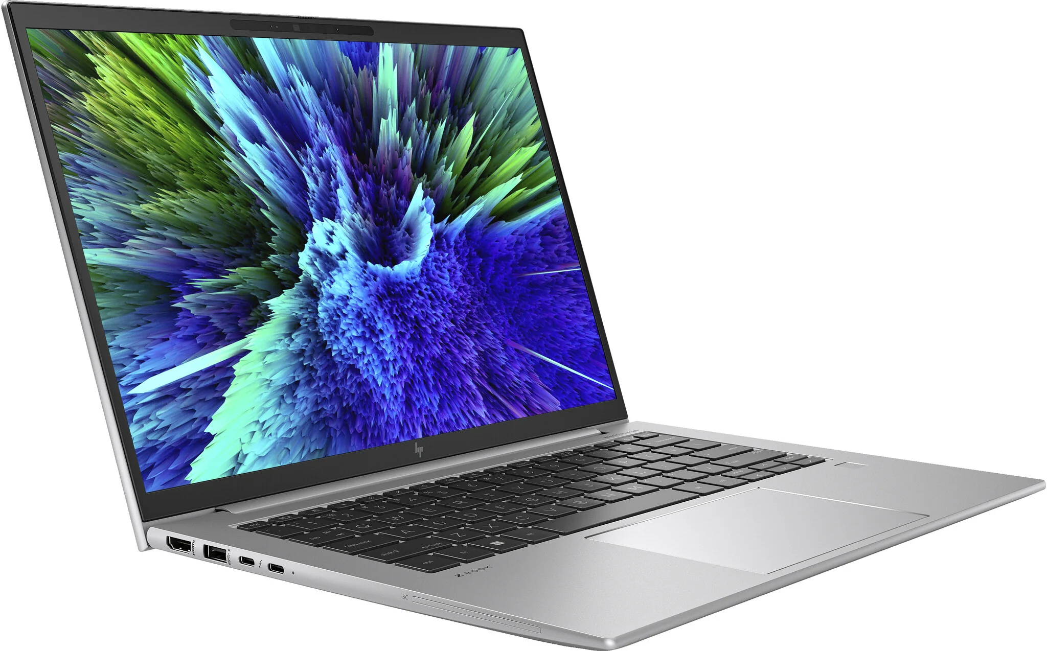 HP ZBook Firefly G10 Mobile workstation - 35.6 cm (14") - AMD Ryzen™ 7 PRO 7840HS - 32 GB DDR5-SDRAM - 1 TB SSD - Wi-Fi 6 - Windows 11 Pro - Silver - Image 3