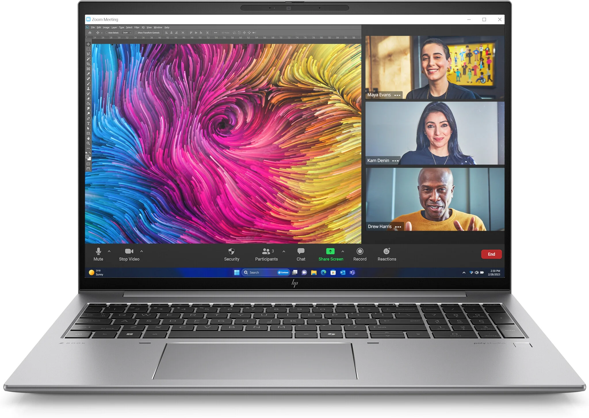 HP ZBook Firefly 16 G11 Mobile workstation - 40.6 cm (16") - Intel Core Ultra 7 155H - 32 GB DDR5-SDRAM - 1 TB SSD - NVIDIA RTX A500 - Wi-Fi 6E - Windows 11 Pro - Silver