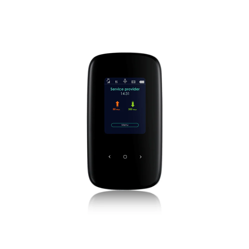 Zyxel LTE2566-M634 - Dual-band (2.4 GHz / 5 GHz) 4G wireless portable router in Black