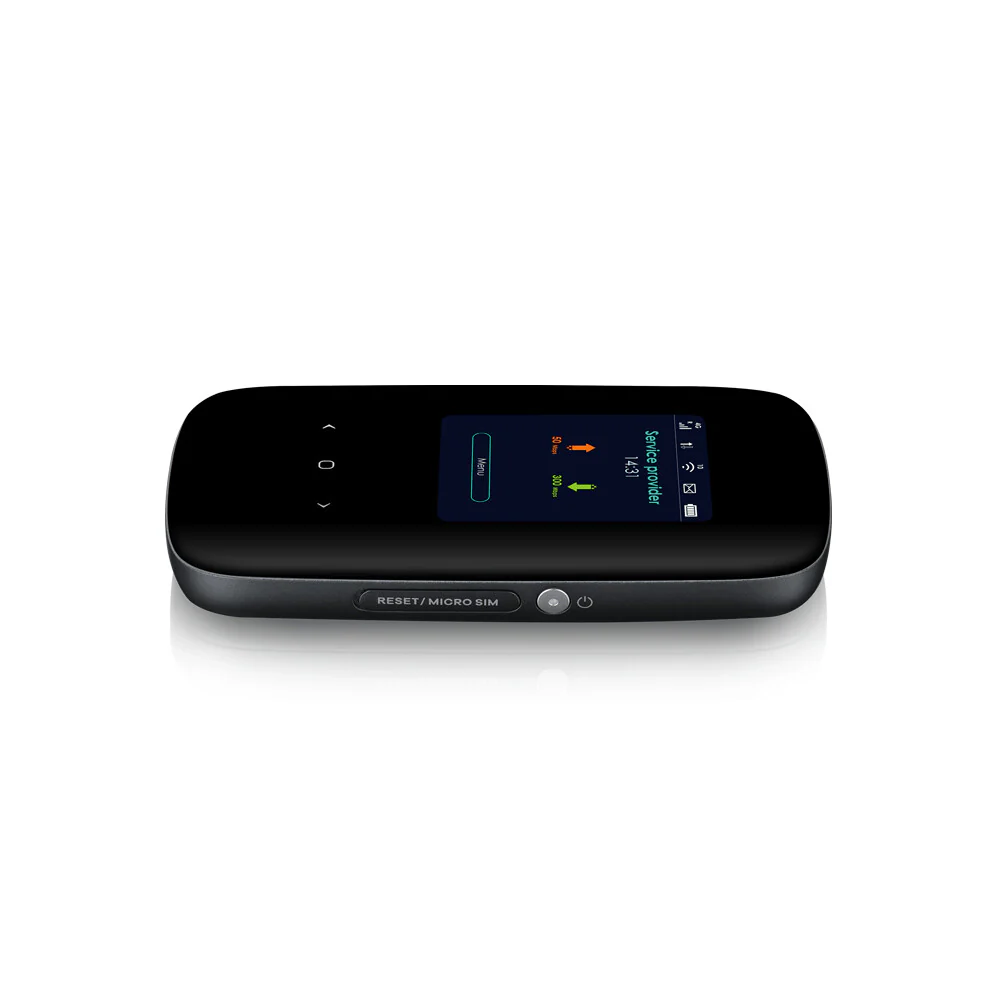 Zyxel LTE2566-M634 - Dual-band (2.4 GHz / 5 GHz) 4G wireless portable router in Black - Image 4
